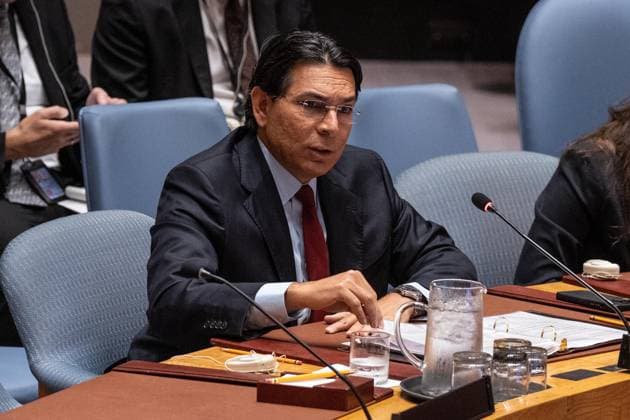 July 28, 2026, New York, New York, USA: Ambassador Danny Danon of Israel during Security Council meeting on The situation in the Middle East, including the Palestinian question: Quarterly Open Debate at UN Headquarters in New York, NY on July 28, 2026. New York USA  - ZUMAr339 20260728_znp_r339_014 Copyright: xLevxRadinx