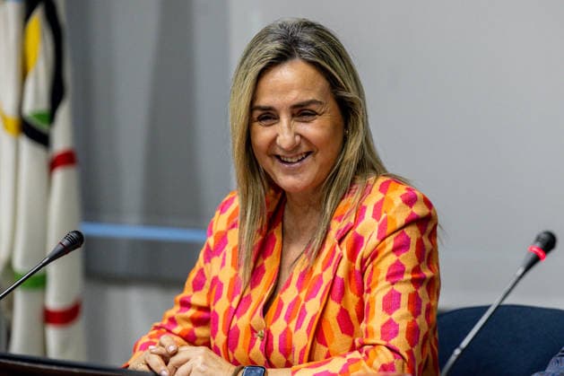 Milagros Tolón Meets with Spanish Sports Federations, the COE, and the CPE The Minister of Education, Vocational Training, and Sports, Milagros Tolón, during a meeting with COE President Alejandro Blanco at the Spanish Olympic Committee, on July 28, 2026, in Madrid, Spain. The meeting with the president of the Spanish Paralympic Committee (CPE), Alberto Durán, and representatives of Spanish sports federations served to discuss details regarding the government’s financial support for these sports organizations in 2026. JULY 28, 2026, Madrid, Spain  Copyright: xRicardoxRubiox 7691528