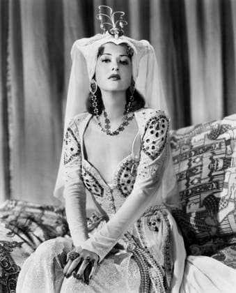 Louise Hovick, half-length seated Publicity Portrait for the Film, Ali Baba Goes To Town , 20th Century-Fox, 1937  Copyright: xABxArchivesx jtv014238