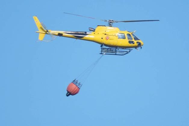 Helicopters, airplanes and firefighters help fight the fires in San Martin de Valdeiglesias, west of Madrid, Spain, Tuesday, July 28, 2026 Cordon Press 