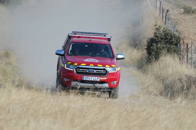 Helicopters, airplanes and firefighters help fight the fires in San Martin de Valdeiglesias, west of Madrid, Spain, Tuesday, July 28, 2026 Cordon Press 