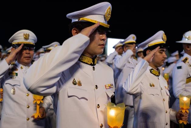 July 28, 2026, Bangkok, Thailand: Thai officials give the respect during the King Vajiralongkorn s 74th birthday celebration..Thai authorities held a celebration to mark the 74th birthday of King Maha Vajiralongkorn at Sanam Luang. Bangkok Thailand  - ZUMAs197 20260728_aaa_s197_094 Copyright: xPeeraponxBoonyakiatx