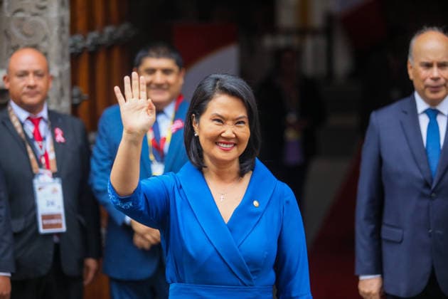 President-elect Keiko Fujimori arrives ahead of swearing-in ceremony LIMA, PERU - JULY 28: President-elect Keiko Sofia Fujimori arrives at Torre Tagle Palace ahead of her swearing-in ceremony at the Congress of the Republic in Lima, Peru, on July 28, 2026. Fujimori welcomed the presidents of Argentina, Bolivia, Chile, Ecuador, Honduras, Panama, Paraguay and Uruguay, Spain s King Felipe VI, the vice president of Colombia, the prime minister of Aruba and representative of the Kingdom of the Netherlands, as well as senior government officials, heads of state delegations and representatives of international organizations. Klebher Vasquez Anadolu Lima Peru. Editorial use only. Please get in touch for any other usage.  Copyright: x2026xAnadoluxKlebherxVasquezx