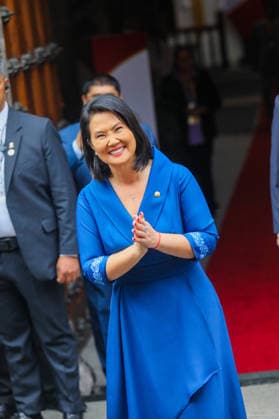 President-elect Keiko Fujimori arrives ahead of swearing-in ceremony LIMA, PERU - JULY 28: President-elect Keiko Sofia Fujimori arrives at Torre Tagle Palace ahead of her swearing-in ceremony at the Congress of the Republic in Lima, Peru, on July 28, 2026. Fujimori welcomed the presidents of Argentina, Bolivia, Chile, Ecuador, Honduras, Panama, Paraguay and Uruguay, Spain s King Felipe VI, the vice president of Colombia, the prime minister of Aruba and representative of the Kingdom of the Netherlands, as well as senior government officials, heads of state delegations and representatives of international organizations. Klebher Vasquez Anadolu Lima Peru. Editorial use only. Please get in touch for any other usage.  Copyright: x2026xAnadoluxKlebherxVasquezx