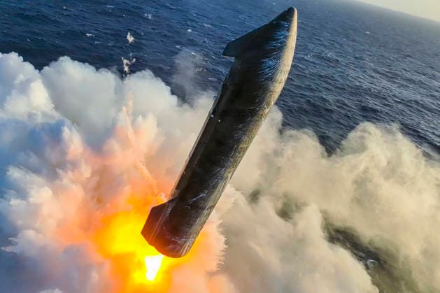 SpaceX s next-generation Starship successfully launched atop the new Super Heavy V3 booster, from Starbase in Boca Chica, Texas, Friday, July 24, 2026.  WAX2026072807 SPACEX