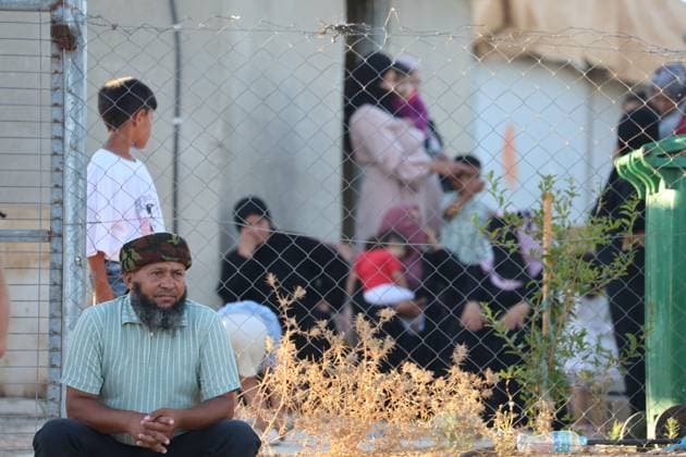 Israeli Forces Assault MK Ofer Cassif During Memorial Ceremony in Masafer Yatta UMM AL-KHAIR, West Bank July 28, 2026: Israeli soldiers and settlers gather near the site of a memorial ceremony marking the first anniversary of the death of Palestinian activist Odeh Al-Hathaleen in the village of Umm al-Khair, Masafer Yatta, south of Hebron, in the occupied West Bank, on July 28, 2026. During the incident, Israeli forces assaulted Israeli Knesset member Ofer Cassif. Umm Al-Khair Palestine, State of Copyright: x xMosabxshawerx xJNAxPressx