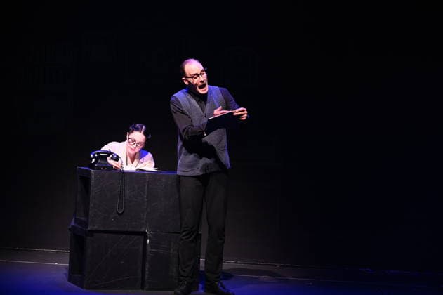 Die Darsteller des Musical Die Weiße Rose auf der Bühne. das Musical erzählt die Geschichte der gleichnamigen studentischen Widerstandsgruppe gegen das NS-Regime erzählt. Es ist die Premiere beim 37. Kölner Sommerfestival in der Kölner Philharmonie. Hauptdarseller sind FRIEDERIKE ZEIDLER als Sophie Scholl und JONATHAN GUTH als Hans Scholl *** The cast of the musical *The White Rose* takes the stage. The musical tells the story of the student resistance group of the same name that fought against the Nazi regime. It is the premiere at the 37th Cologne Summer Festival at the Cologne Philharmonic Hall. The lead actors are FRIEDERIKE ZEIDLER as Sophie Scholl and JONATHAN GUTH as Hans Scholl