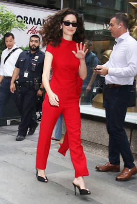 NEW YORK, NY- JULY 28: Emmy Rossum seen at NBC s Today Show on July 28, 2026 in New York City. Copyright: xRWx
