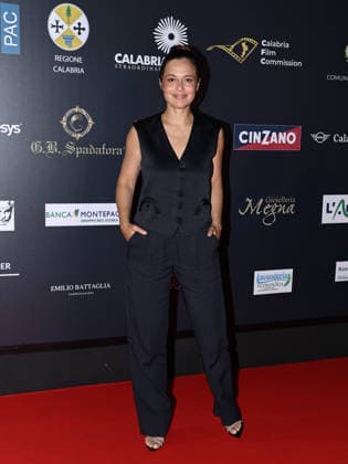 IPA87075655 - Soverato (CZ), 23rd edition of the Magna Graecia Film Festival—fourth night. Pictured: Valeria Bilello  Copyright: xMarcoxProvvisionatox xMarcoxProvvisionatox 87075655