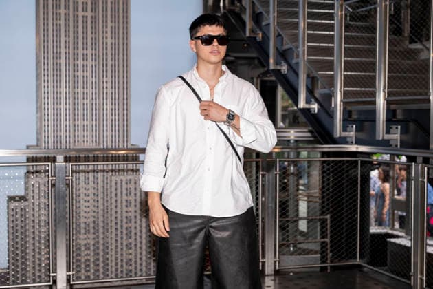 July 28, 2026, New York, New York, USA: MOSMO visits the Empire State Building in New York ahead of the Latin Alternative Music Conference. 28 July 2026 New York USA - ZUMAa265 20260728_zep_a265_007 Copyright: xEricxAcquayex