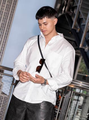 July 28, 2026, New York, New York, USA: MOSMO visits the Empire State Building in New York ahead of the Latin Alternative Music Conference. 28 July 2026 New York USA  - ZUMAa265 20260728_zep_a265_012 Copyright: xEricxAcquayex