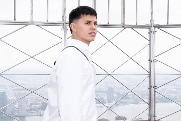 July 28, 2026, New York, New York, USA: MOSMO visits the Empire State Building in New York ahead of the Latin Alternative Music Conference. 28 July 2026 New York USA  - ZUMAa265 20260728_zep_a265_023 Copyright: xEricxAcquayex