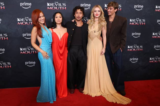 Culver City CA July 28: Tommi Rose, Lana Condor, Nico Hiraga, Kathryn Newton, Gavin Casalegno. at Los Angeles Screening Of The Devil s Mouth held at The Culver Theater in Culver City, CA. on July 28, 2026 Credit: AdMedia Culver City USA  - ZUMAa123 20260728_zaa_a123_131 Copyright: xADx