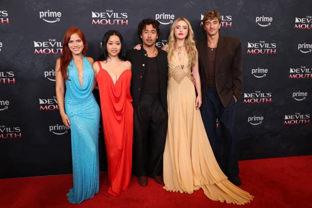 Culver City CA July 28: Tommi Rose, Lana Condor, Nico Hiraga, Kathryn Newton, Gavin Casalegno. at Los Angeles Screening Of The Devil s Mouth held at The Culver Theater in Culver City, CA. on July 28, 2026 Credit: AdMedia Culver City USA  - ZUMAa123 20260728_zaa_a123_142 Copyright: xADx