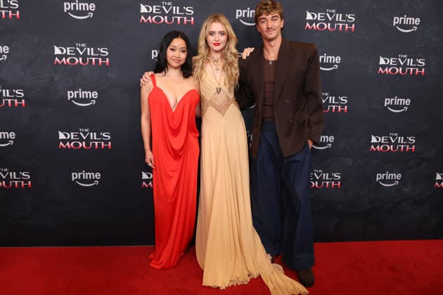 Culver City CA July 28: Lana Condor, Kathryn Newton, Gavin Casalegno. at Los Angeles Screening Of The Devil s Mouth held at The Culver Theater in Culver City, CA. on July 28, 2026 Credit: AdMedia Culver City USA - ZUMAa123 20260728_zaa_a123_141 Copyright: xADx