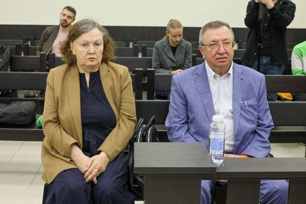 29.07.2026. Russia. Moscow. Yelena Blinovskaya s mother Nina Ostanina and her father during the consideration by the Second Court of Cassation of General Jurisdiction of a complaint against the verdict of blogger Yelena Blinovskaya. In March 2025, a court sentenced Blinovskaya to 4.5 years in a penal colony in a case of large-scale tax evasion and money laundering. Alexey Belkin NEWS.ru BelkinxAlexey
