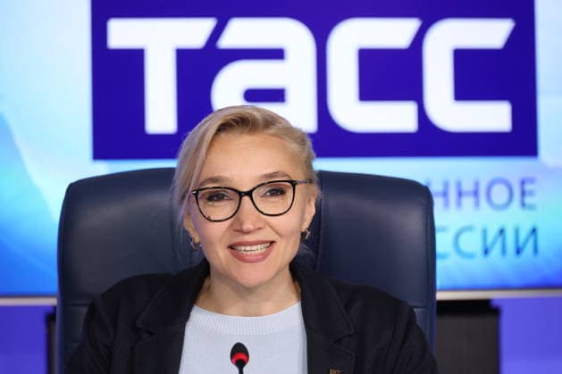RUSSIA, MOSCOW - JULY 29, 2026: TASS journalist Anna Lukyanova during during a press conference to discuss work done by the Russian State Duma Committee for Science and Higher Education during the 8th Convocation of the Russian State Duma Moscow Russia  - ZUMAt113 20260729_zaa_t113_096 Copyright: xValeryxSharifulinx