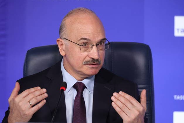 RUSSIA, MOSCOW - JULY 29, 2026: The Chairman of the Russian State Duma for Science and Higher Education, Sergei Kabyshev, during a press conference to discuss work done by committee during the 8th Convocation of the Russian State Duma Moscow Russia  - ZUMAt113 20260729_zaa_t113_098 Copyright: xValeryxSharifulinx