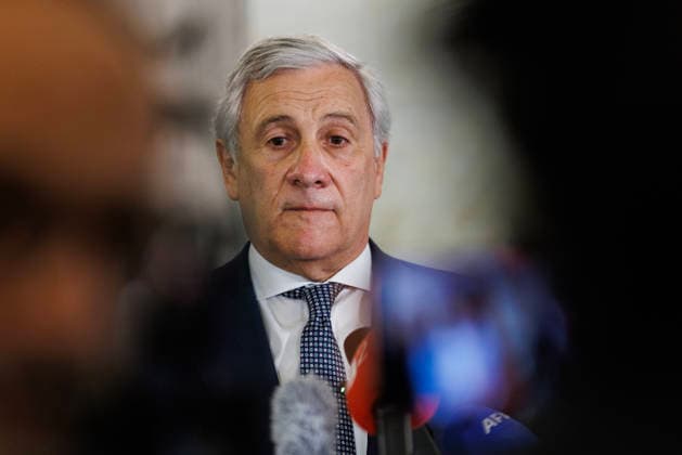 July 29, 2026, Rome, Italia, Italy: Joint statement by the Minister of Foreign Affairs and International Cooperation Antonio Tajani and the Foreign Minister of the Palestinian Authority Varsen Aghabekia at the end of the meeting of the Global Alliance for the Two-State Solution, Rome 29 07 2026 Rome Italy  - ZUMAa289 20260729_zia_a289_045 Copyright: xFrancescoxFotiax xAgfx