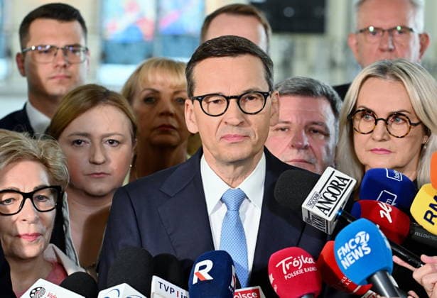 RECORD DATE NOT STATED 29.07.2026 WARSZAWA SEJM RP POSIEDZENIE SEJMU DZIEN PIERWSZY Warsaw, The 30th sitting of the Sejm of the Republic of Poland. Day 1 - Polish Parliament N Z MATEUSZ MORAWIECKI KLUB PARLAMENTARNY ROZWOJ PLUS STOWARZYSZENIE NOWY KLUB W SEJMIE POSLANKI POSLOWIE CZLONKOWIE FOT DAMIAN BURZYKOWSKI NEWSPIX.PL NEWSPIX.PL --- newspix.pl 