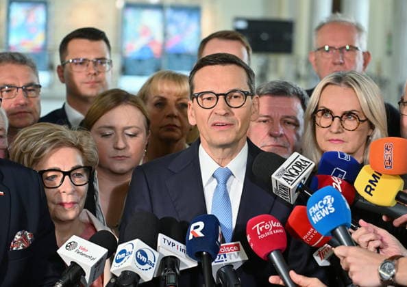 RECORD DATE NOT STATED 29.07.2026 WARSZAWA SEJM RP POSIEDZENIE SEJMU DZIEN PIERWSZY Warsaw, The 30th sitting of the Sejm of the Republic of Poland. Day 1 - Polish Parliament N Z MATEUSZ MORAWIECKI KLUB PARLAMENTARNY ROZWOJ PLUS STOWARZYSZENIE NOWY KLUB W SEJMIE POSLANKI POSLOWIE CZLONKOWIE FOT DAMIAN BURZYKOWSKI NEWSPIX.PL NEWSPIX.PL --- newspix.pl 