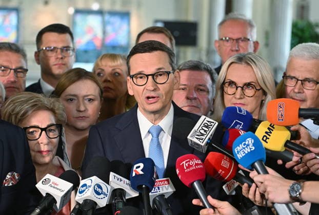 RECORD DATE NOT STATED 29.07.2026 WARSZAWA SEJM RP POSIEDZENIE SEJMU DZIEN PIERWSZY Warsaw, The 30th sitting of the Sejm of the Republic of Poland. Day 1 - Polish Parliament N Z MATEUSZ MORAWIECKI KLUB PARLAMENTARNY ROZWOJ PLUS STOWARZYSZENIE NOWY KLUB W SEJMIE POSLANKI POSLOWIE CZLONKOWIE FOT DAMIAN BURZYKOWSKI NEWSPIX.PL NEWSPIX.PL --- newspix.pl 