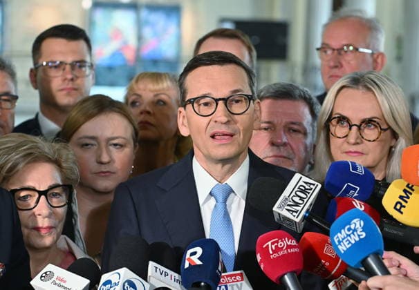 RECORD DATE NOT STATED 29.07.2026 WARSZAWA SEJM RP POSIEDZENIE SEJMU DZIEN PIERWSZY Warsaw, The 30th sitting of the Sejm of the Republic of Poland. Day 1 - Polish Parliament N Z MATEUSZ MORAWIECKI KLUB PARLAMENTARNY ROZWOJ PLUS STOWARZYSZENIE NOWY KLUB W SEJMIE POSLANKI POSLOWIE CZLONKOWIE FOT DAMIAN BURZYKOWSKI NEWSPIX.PL NEWSPIX.PL --- newspix.pl 