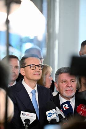 RECORD DATE NOT STATED 29.07.2026 WARSZAWA SEJM RP POSIEDZENIE SEJMU DZIEN PIERWSZY Warsaw, The 30th sitting of the Sejm of the Republic of Poland. Day 1 - Polish Parliament N Z MATEUSZ MORAWIECKI KLUB PARLAMENTARNY ROZWOJ PLUS STOWARZYSZENIE NOWY KLUB W SEJMIE POSLANKI POSLOWIE CZLONKOWIE FOT DAMIAN BURZYKOWSKI NEWSPIX.PL NEWSPIX.PL --- newspix.pl 