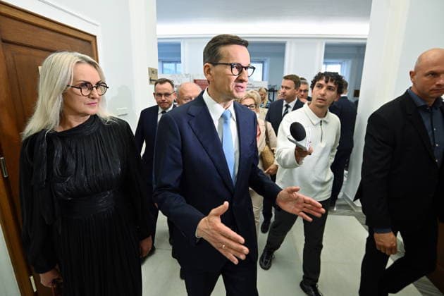 RECORD DATE NOT STATED 29.07.2026 WARSZAWA SEJM RP POSIEDZENIE SEJMU DZIEN PIERWSZY Warsaw, The 30th sitting of the Sejm of the Republic of Poland. Day 1 - Polish Parliament N Z MATEUSZ MORAWIECKI KLUB PARLAMENTARNY ROZWOJ PLUS STOWARZYSZENIE NOWY KLUB W SEJMIE POSLANKI POSLOWIE CZLONKOWIE FOT DAMIAN BURZYKOWSKI NEWSPIX.PL NEWSPIX.PL --- newspix.pl 