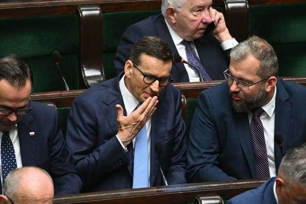 RECORD DATE NOT STATED 29.07.2026 WARSZAWA SEJM RP POSIEDZENIE SEJMU DZIEN PIERWSZY Warsaw, The 30th sitting of the Sejm of the Republic of Poland. Day 1 - Polish Parliament N Z MATEUSZ MORAWIECKI MARCIN HORALA SZYMON SZYNKOWSKI KLUB PARLAMENTARNY ROZWOJ PLUS STOWARZYSZENIE NOWY KLUB W SEJMIE POSLANKI POSLOWIE CZLONKOWIE FOT DAMIAN BURZYKOWSKI NEWSPIX.PL NEWSPIX.PL --- newspix.pl 