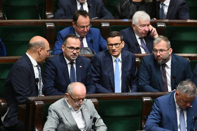 RECORD DATE NOT STATED 29.07.2026 WARSZAWA SEJM RP POSIEDZENIE SEJMU DZIEN PIERWSZY Warsaw, The 30th sitting of the Sejm of the Republic of Poland. Day 1 - Polish Parliament N Z MATEUSZ MORAWIECKI MARCIN HORALA SZYMON SZYNKOWSKI KLUB PARLAMENTARNY ROZWOJ PLUS STOWARZYSZENIE NOWY KLUB W SEJMIE POSLANKI POSLOWIE CZLONKOWIE FOT DAMIAN BURZYKOWSKI NEWSPIX.PL NEWSPIX.PL --- newspix.pl 