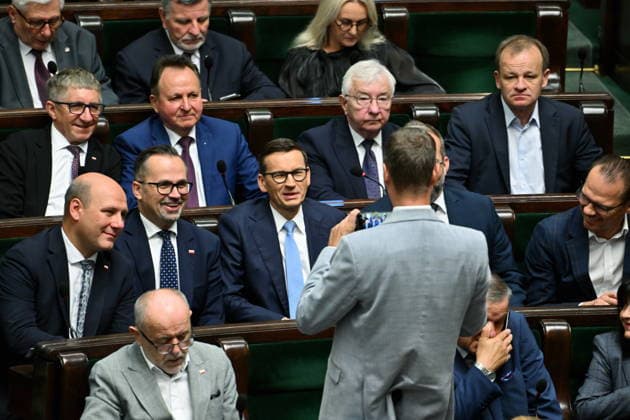 RECORD DATE NOT STATED 29.07.2026 WARSZAWA SEJM RP POSIEDZENIE SEJMU DZIEN PIERWSZY Warsaw, The 30th sitting of the Sejm of the Republic of Poland. Day 1 - Polish Parliament N Z MATEUSZ MORAWIECKI MARCIN HORALA SZYMON SZYNKOWSKI KLUB PARLAMENTARNY ROZWOJ PLUS STOWARZYSZENIE NOWY KLUB W SEJMIE POSLANKI POSLOWIE CZLONKOWIE FOT DAMIAN BURZYKOWSKI NEWSPIX.PL NEWSPIX.PL --- newspix.pl 