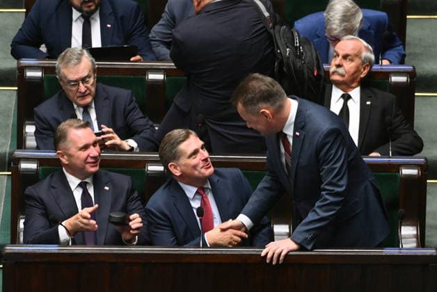 RECORD DATE NOT STATED 29.07.2026 WARSZAWA SEJM RP POSIEDZENIE SEJMU DZIEN PIERWSZY Warsaw, The 30th sitting of the Sejm of the Republic of Poland. Day 1 - Polish Parliament N Z MARIUSZ BLASZCZAK PRZEMYSLAW CZAARNEK FOT DAMIAN BURZYKOWSKI NEWSPIX.PL NEWSPIX.PL --- newspix.pl 