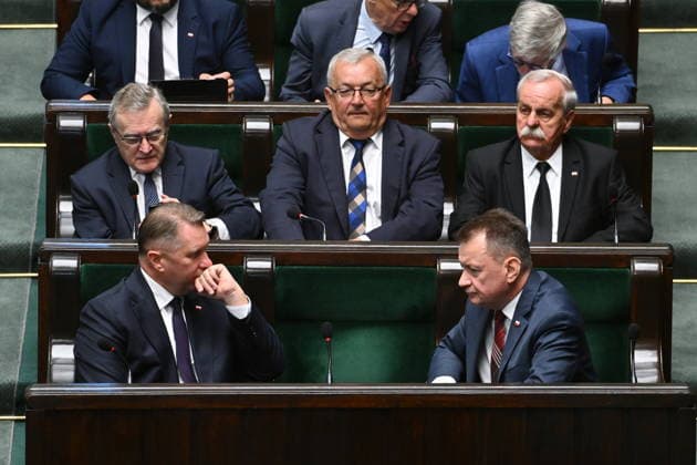 RECORD DATE NOT STATED 29.07.2026 WARSZAWA SEJM RP POSIEDZENIE SEJMU DZIEN PIERWSZY Warsaw, The 30th sitting of the Sejm of the Republic of Poland. Day 1 - Polish Parliament N Z MARIUSZ BLASZCZAK PRZEMYSLAW CZAARNEK FOT DAMIAN BURZYKOWSKI NEWSPIX.PL NEWSPIX.PL --- newspix.pl 