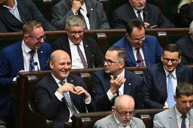 RECORD DATE NOT STATED 29.07.2026 WARSZAWA SEJM RP POSIEDZENIE SEJMU DZIEN PIERWSZY Warsaw, The 30th sitting of the Sejm of the Republic of Poland. Day 1 - Polish Parliament N Z MATEUSZ MORAWIECKI MARCIN HORALA SZYMON SZYNKOWSKI ROBERT TELUS KLUB PARLAMENTARNY ROZWOJ PLUS STOWARZYSZENIE NOWY KLUB W SEJMIE POSLANKI POSLOWIE CZLONKOWIE FOT DAMIAN BURZYKOWSKI NEWSPIX.PL NEWSPIX.PL --- newspix.pl 