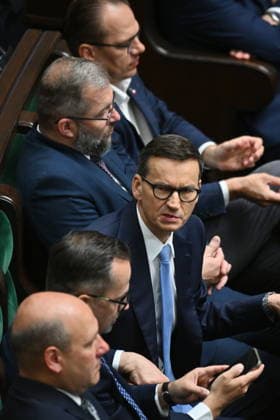 RECORD DATE NOT STATED 29.07.2026 WARSZAWA SEJM RP POSIEDZENIE SEJMU DZIEN PIERWSZY Warsaw, The 30th sitting of the Sejm of the Republic of Poland. Day 1 - Polish Parliament N Z MATEUSZ MORAWIECKI MARCIN HORALA SZYMON SZYNKOWSKI KLUB PARLAMENTARNY ROZWOJ PLUS STOWARZYSZENIE NOWY KLUB W SEJMIE POSLANKI POSLOWIE CZLONKOWIE FOT DAMIAN BURZYKOWSKI NEWSPIX.PL NEWSPIX.PL --- newspix.pl 