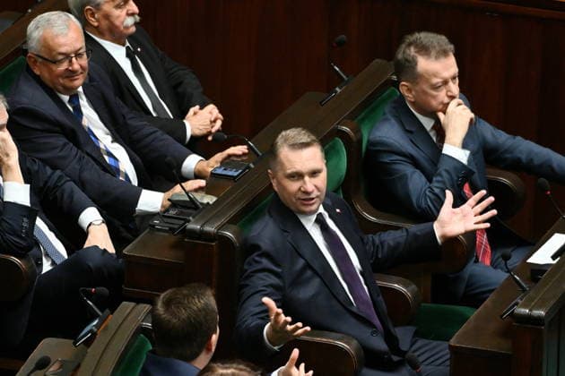 RECORD DATE NOT STATED 29.07.2026 WARSZAWA SEJM RP POSIEDZENIE SEJMU DZIEN PIERWSZY Warsaw, The 30th sitting of the Sejm of the Republic of Poland. Day 1 - Polish Parliament N Z PRZEMYSLAW CZARNEK FOT DAMIAN BURZYKOWSKI NEWSPIX.PL NEWSPIX.PL --- newspix.pl 