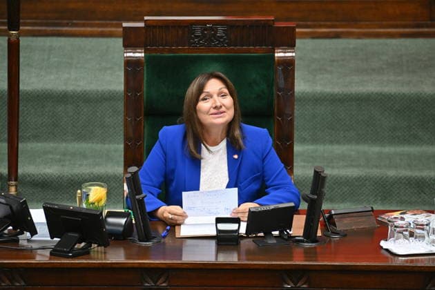RECORD DATE NOT STATED 29.07.2026 WARSZAWA SEJM RP POSIEDZENIE SEJMU DZIEN PIERWSZY Warsaw, The 30th sitting of the Sejm of the Republic of Poland. Day 1 - Polish Parliament N Z MONIKA WIELICHOWSKA FOT DAMIAN BURZYKOWSKI NEWSPIX.PL NEWSPIX.PL --- newspix.pl 