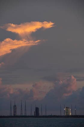 WENCHANG, CHINA - JULY 29: A Long March-7A carrier rocket carrying TL-3 (Tian Lian 3) satellites blasts off from Wenchang Spacecraft Launch Site on July 29, 2026 in Wenchang, Hainan Province of China.  Copyright: xVCGx 111657082499