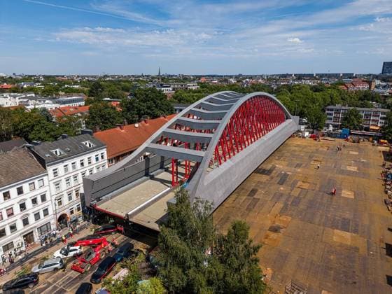 Transport der neuen Sternbrücke am Mittwoch, den 29.07.2026 ** NUR FÜR REDAKTIONELLE ZWECKE ** EDITORIAL USE ONLY **<p>Transport der neuen Sternbrücke am Mittwoch, den 29.07.2026 Drohnenfoto Drohnenbild Drohnenaufnahme< p> Kultur, Kunst, Unterhaltung Hamburg Copyright: AndrexBruns *** Transport of the new Sternbrücke on Wednesday, July 29, 2026 ** FOR EDITORIAL PURPOSES ONLY ** EDITORIAL USE ONLY ** p Transport of the new Sternbrücke on Wednesday, July 29, 2026 Drone photo Drone image Drone shot p Culture, Art, Entertainment Hamburg Copyright AndrexBruns Copyright: AndrexBruns doc86xesi12slx5cl6d1i3g ,EDITORIAL USE ONLY