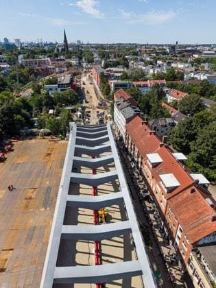 Transport der neuen Sternbrücke am Mittwoch, den 29.07.2026 ** NUR FÜR REDAKTIONELLE ZWECKE ** EDITORIAL USE ONLY **<p>Transport der neuen Sternbrücke am Mittwoch, den 29.07.2026 Drohnenfoto Drohnenbild Drohnenaufnahme< p> Kultur, Kunst, Unterhaltung Hamburg Copyright: AndrexBruns *** Transport of the new Sternbrücke on Wednesday, July 29, 2026 ** FOR EDITORIAL PURPOSES ONLY ** EDITORIAL USE ONLY ** p Transport of the new Sternbrücke on Wednesday, July 29, 2026 Drone photo Drone image Drone shot p Culture, Art, Entertainment Hamburg Copyright AndrexBruns Copyright: AndrexBruns doc86xeskoi98n8f9rsvsd ,EDITORIAL USE ONLY