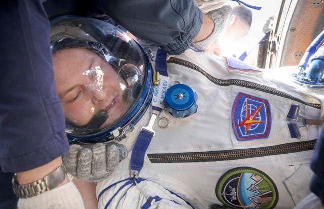 July 29, 2026, Zhezkazgan, Kazakhstan: Roscosmos cosmonaut Sergei Mikaev is helped out of the Soyuz MS-28 spacecraft moments after landing, July 26, 2026 near the town of Zhezkazgan, Kazakhstan. Mikaev landed with fellow cosmonaut Sergey Kud-Sverchkov and NASA astronaut Chris Williams, after 241 days in space aboard the International Space Station. Zhezkazgan Kazakhstan - ZUMAp138 20260729_zaa_p138_032 Copyright: xBillxIngalls Nasax