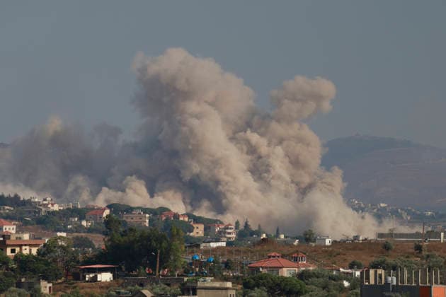 July 29, 2026, Nabatieh District, South Lebanon, lebanon: The Israeli army carried out a massive demolition operation, destroying several houses in the town of Kfartebnit, southern Lebanon, on July 29, 2026. Nabatieh District lebanon  - ZUMAb339 20260729_znp_b339_001 Copyright: xAbdulxKaderxAlxBayx