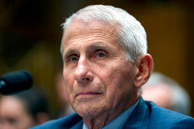 Former Director of the National Institute of Allergy and Infectious Diseases Dr. Anthony Fauci testifies during a Senate Homeland Security and Governmental Affairs Committee hearing at the U.S. Capitol in Washington, DC on Wednesday, July 29, 2026. Fauci was expected to be questioned about his diary entries during his handling of the Covid-19 pandemic, but invoked his fifth amendment rights.  WAP20260729316 BONNIExCASH