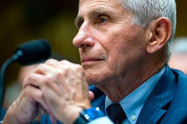 Former Director of the National Institute of Allergy and Infectious Diseases Dr. Anthony Fauci testifies during a Senate Homeland Security and Governmental Affairs Committee hearing at the U.S. Capitol in Washington, DC on Wednesday, July 29, 2026. Fauci was expected to be questioned about his diary entries during his handling of the Covid-19 pandemic, but invoked his fifth amendment rights.  WAP20260729317 BONNIExCASH