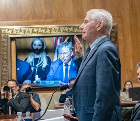 Fauci Testifies Again about the Origins of the Coronavirus Dr Anthony Fauci, former Director of the National Institute of Allergy and Infectious Diseases at the National Institutes of Health (NIH) is sworn-in to testify before the US Senate Committee on Homeland Security and Governmental Affairs in the Dirksen Senate Office Building on Capitol Hill in Washington, DC, USA, on Wednesday, July 29, 2026. Fauci will again face questions about the origins of the COVID-19 pandemic. Credit: Andrew Thomas CNP Washington District of Columbia United States of America EDITORIAL USE ONLY Copyright: xx _AT21931 AndrewxThomasx-xCNPx cnpphotos338496