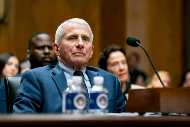 Former Director of the National Institute of Allergy and Infectious Diseases Dr. Anthony Fauci testifies during a Senate Homeland Security and Governmental Affairs Committee hearing at the U.S. Capitol in Washington, DC on Wednesday, July 29, 2026. Fauci was expected to be questioned about his diary entries during his handling of the Covid-19 pandemic, but invoked his fifth amendment rights.  WAP20260729309 BONNIExCASH