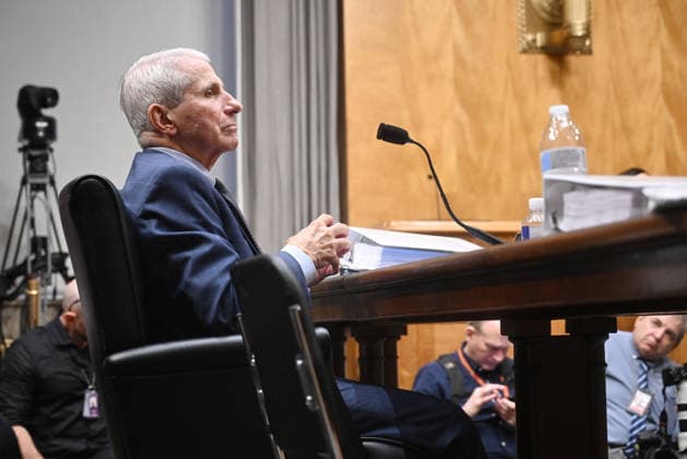 Former NIH Director Anthony Fauci Testifies Senate Committee On Homeland Affairs Former NIH Director Anthony Fauci testifies before the Senate Homeland Security and Governmental Affairs Committee hearing on July 29, 2026 in Washington, DC. Fauci declined to answer questions from the committee asserting his fifth amendment right during the hearing. Photo by Olivier Douliery ABACAPRESS.COM Washington DC United States  Copyright: xDoulieryxOlivier ABACAx