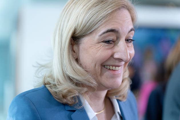 Kabinettssitzung, Kanzleramt Berlin, Kabinettssitzung, Bundeskanzleramt Nina Warken, Bundesgesundheitsministerin Berlin Berlin GER *** Cabinet meeting, Chancellery, Berlin; Cabinet meeting, Federal Chancellery; Nina Warken, Federal Minister of Health; Berlin, Berlin, GER