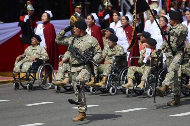 Keiko Fujimori presided over the grand civic military parade in her first official ceremony as president LIMA, PERU - JULY 29, 2026 President of Peru Keiko Fujimori arrives at the civic-military parade ceremony marking the 205th anniversary of Peru s Independence on July 29, 2026, in Lima, Peru. One day after taking office as President of the Republic, President Keiko Fujimori attended the civic-military event, where members of the Armed Forces, the National Police, and various civilian delegations took part in the parade, one of the most important official ceremonial events on Peru s national calendar. Klebher Vasquez Anadolu Lima Peru. Editorial use only. Please get in touch for any other usage.  Copyright: x2026xAnadoluxKlebherxVasquezx
